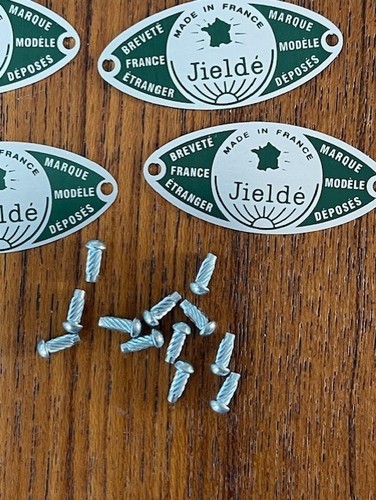 Jielde etiquette plaque - jielde,