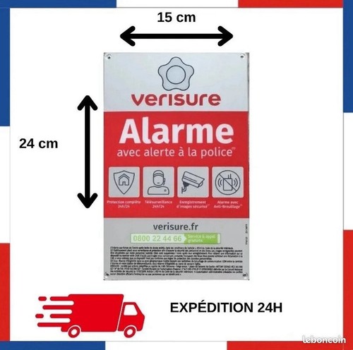 Plaque plexi verisure modèle - verisure,