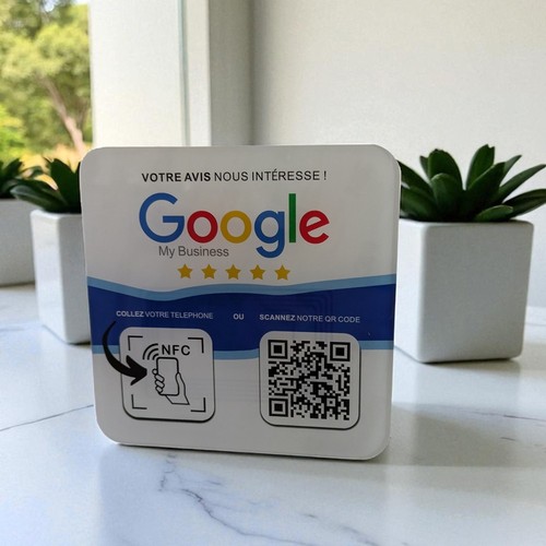 Plaque nfc code pour - et,