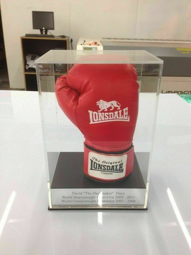 Vetrina guantone boxe - vetrina,