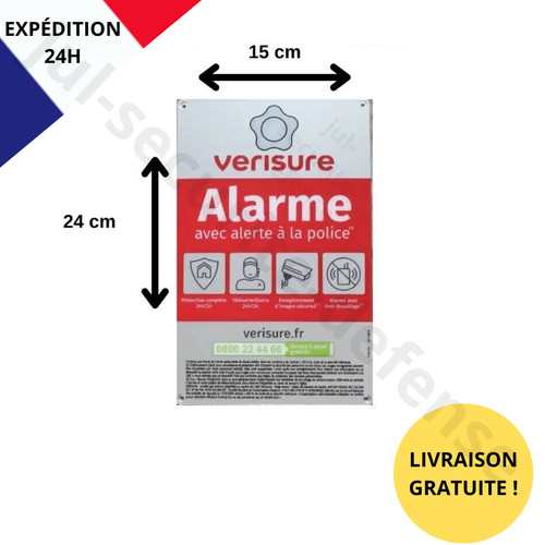 Plaque plexi verisure - plexi, modÈle