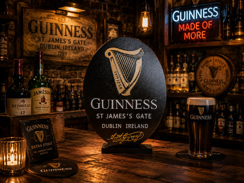 Targa decorativa guinness - guinness, –