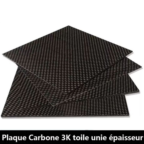 Piastra carbonio tela unita - piastra,