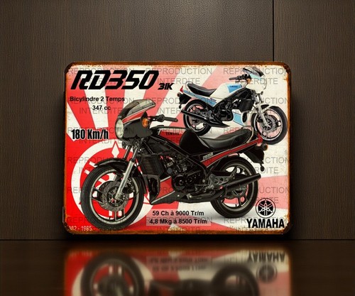 Yamaha 350 rdlc 31k piastra - 350,